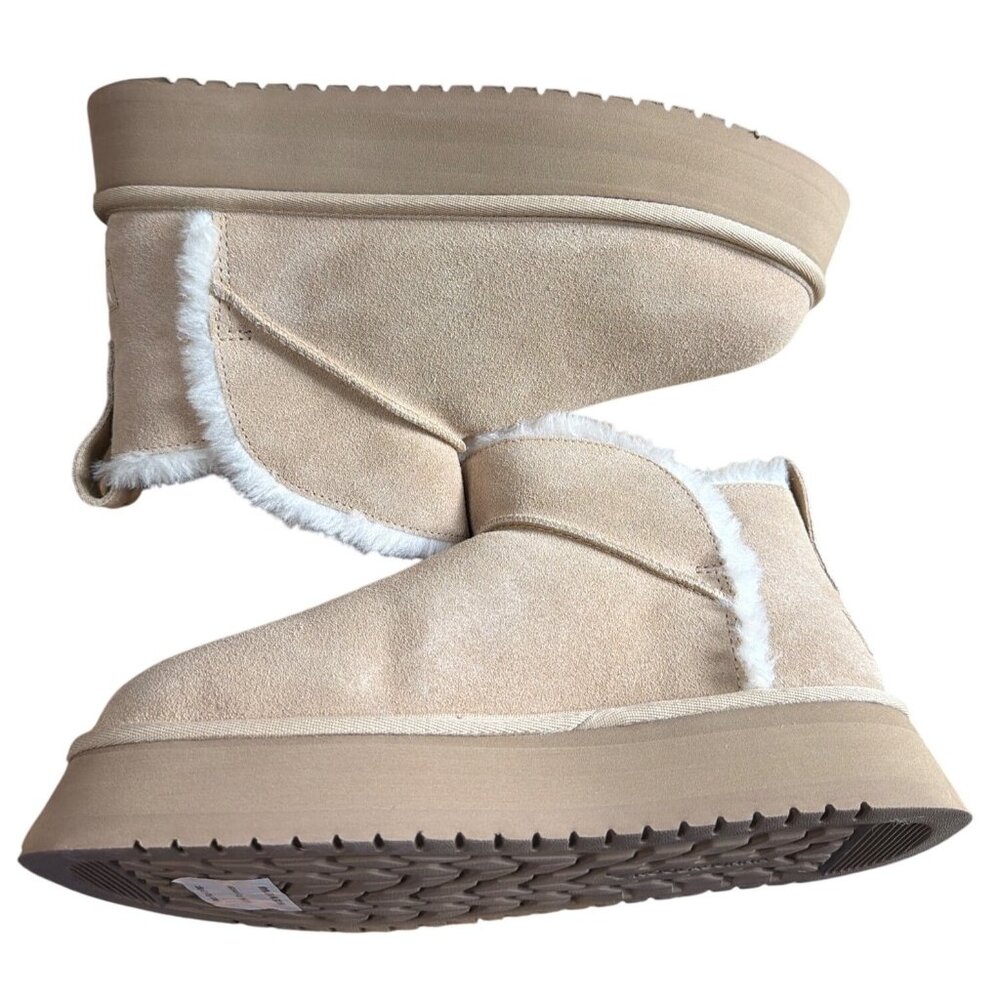 Koolaburra Koola Ultra Mini Platform in Sand Women’s 10